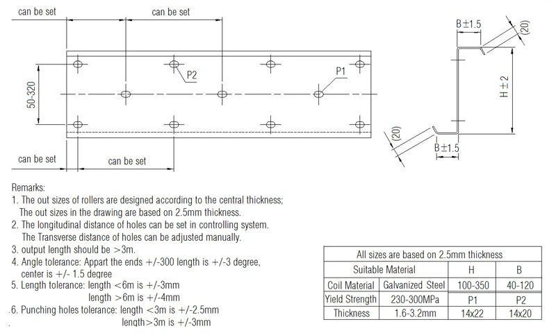 Auto Cuz Lgsf Light Gauge Steel Framing / Frame House Building Purlin Metal Stud Cold Roll Forming Making Machine with CE Certificate 1 Year Warranty