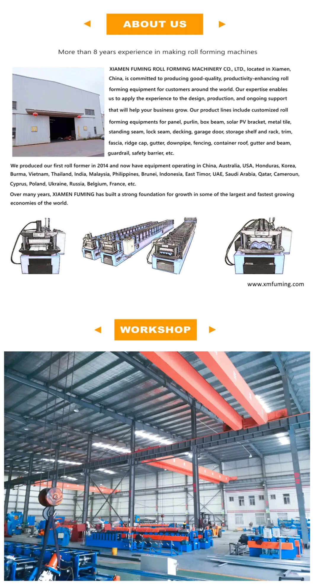 Roll Forming Machine for Yx35-235-705 Roof Profile